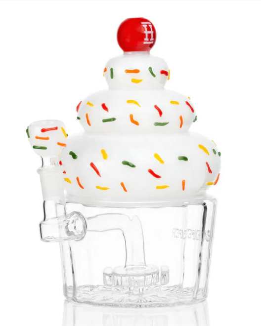XL Cupcake & Sprinkles Bong