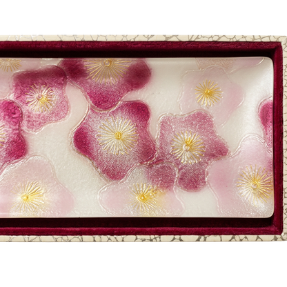 Vintage Ando Cloisonne Japanese Rolling Tray with Jars