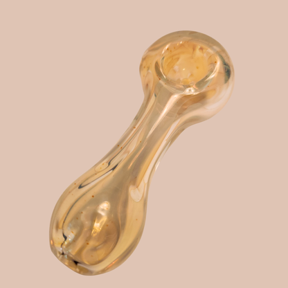 Pretty Fumed Glass Hand Pipe