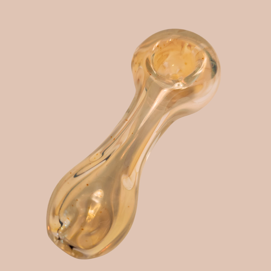 Pretty Fumed Glass Hand Pipe