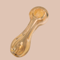Pretty Fumed Glass Hand Pipe