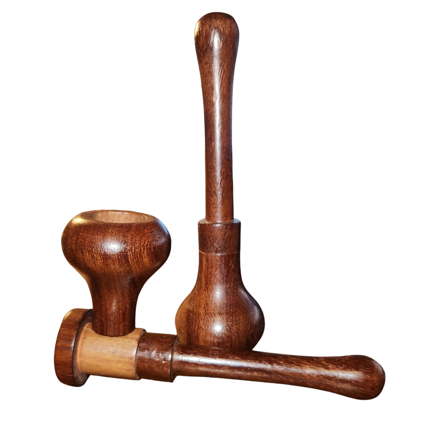 Genie Bottle Wooden Pipe