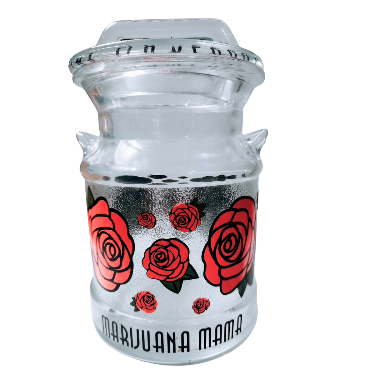 MM Vintage Glass Flowerpot