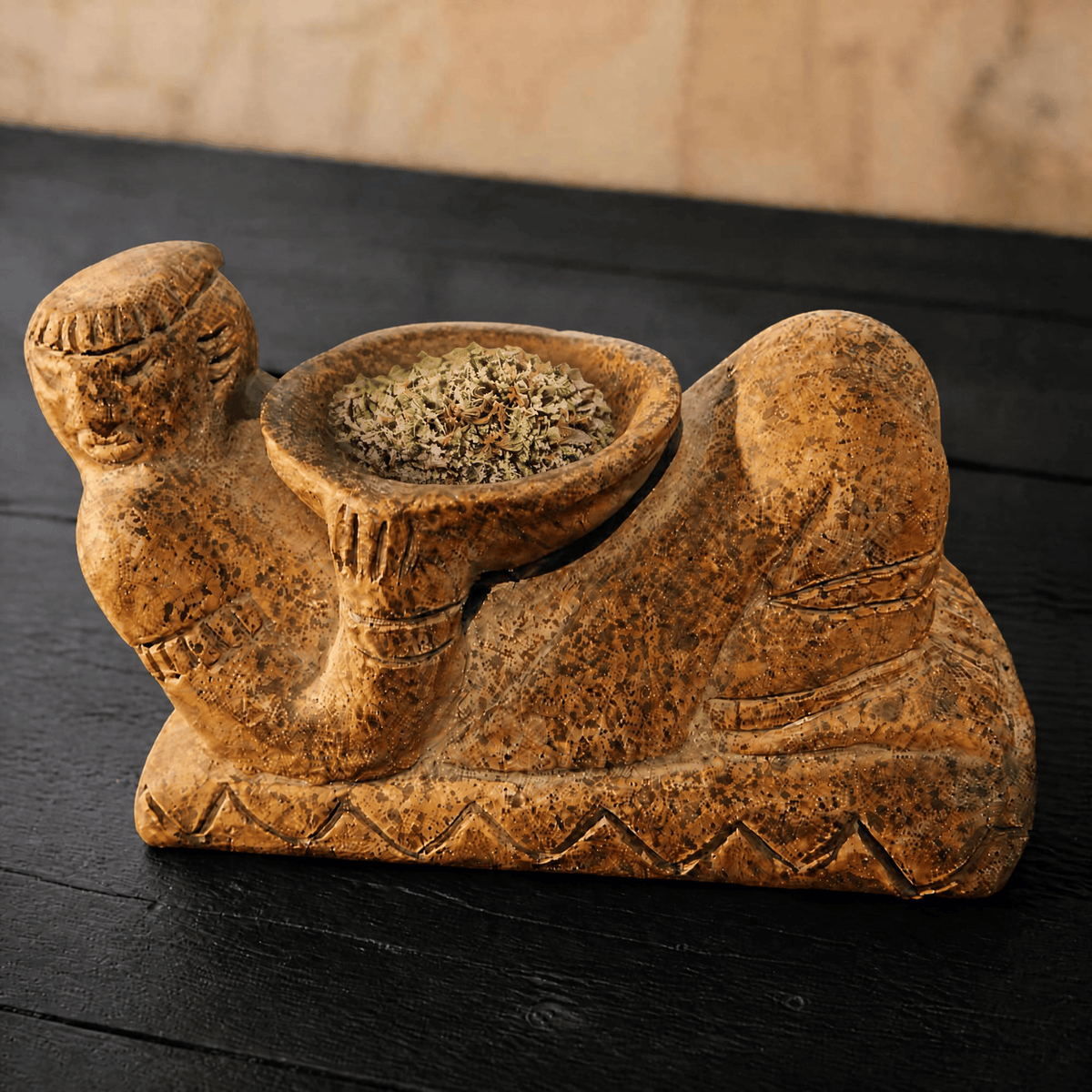 Vintage Chac Mool Sculpture