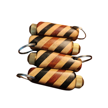 Wooden Pipe Keychain