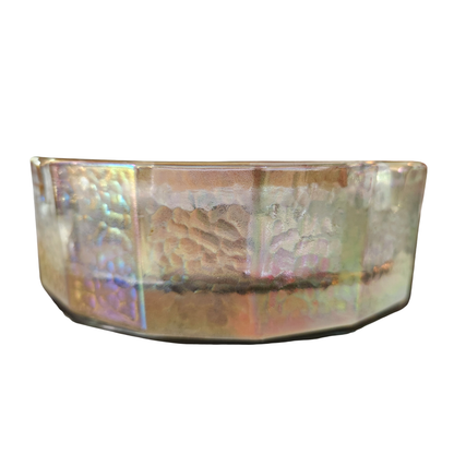 1960s Large Blenko Iridescent Ashtray
