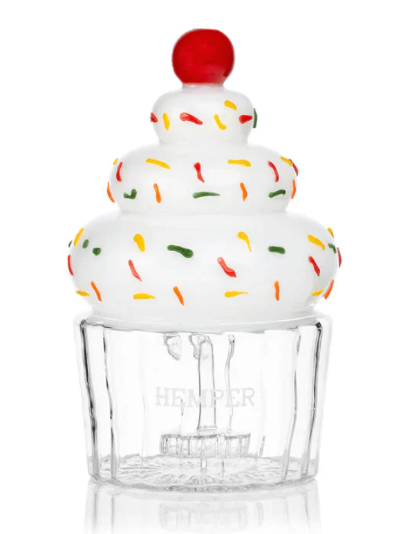 XL Cupcake & Sprinkles Bong